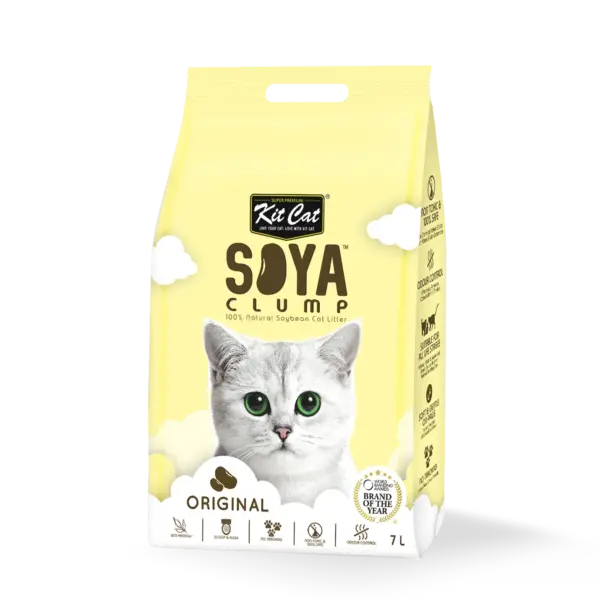 Kit Cat Soya Clump Cat Litter Original 7 L