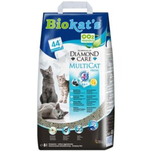 Biokat's Diamond Care Multicat Fresh,8L