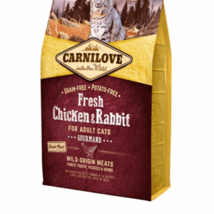 Carnilove Grain Free Fresh Chicken & Rabbit Adult Cat Dry Food 2kg
