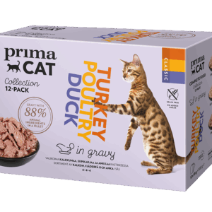 PrimaCat Poultry Mix Collection 85-12pcs