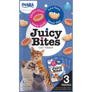 Inaba Juicy Bites Chicken & Tuna Flavor 33.9g