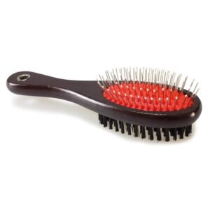 Arquivet Double Wooden Brush for Dogs 22*5.5cm