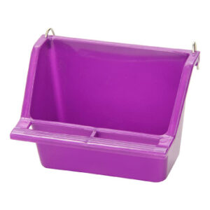 Seed Cup with Cage Attachment purple