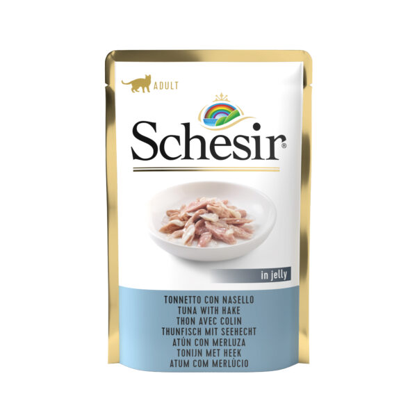 Schesir Tuna with Hake in Jelly 85g