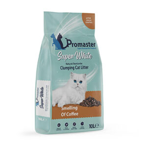 Promaster Clumping Cat Litter Coffee Scented 10L