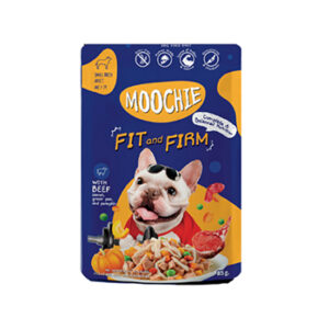 Moochie Dog Fit & Firm with Beef 85g