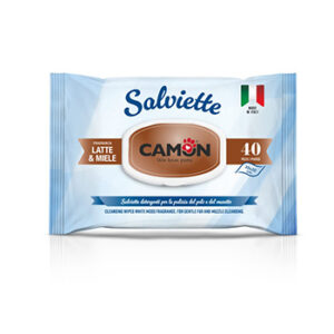 Camon Cleaning Wipes with Milk and Honey 40 pc