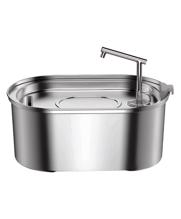 Rojeco Stainless Steel Pet Water Fountain 3.2L