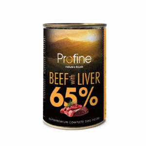 Profine Beef with liver Adult Dog Wet Food 400 g