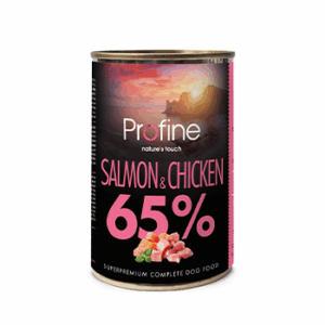 Profine Salmon and Chicken Adult Dog Wet Food 400 g