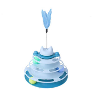 Cat Tower Tracks Roller with Ball