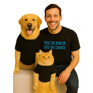 Take the Risk T-Shirt For Humans
