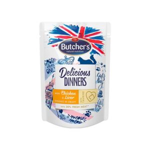 Butchers Delicious Dinners with Chicken with Liver 100g