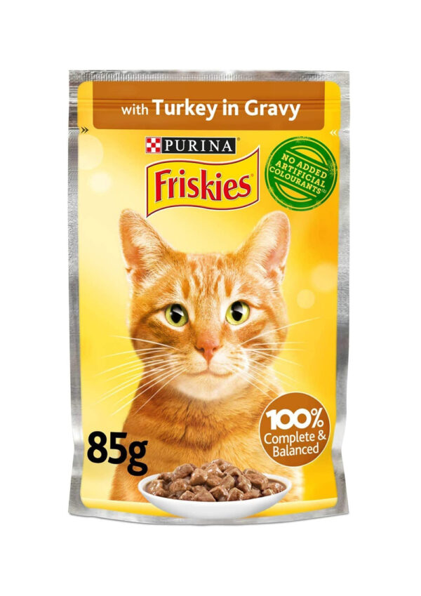 Friskies Turkey Chunks in Gravy 85g