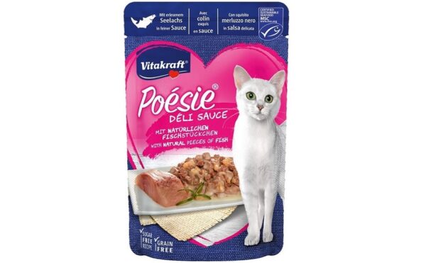 Vitakraft Poesie Delisauce with Fish 85g