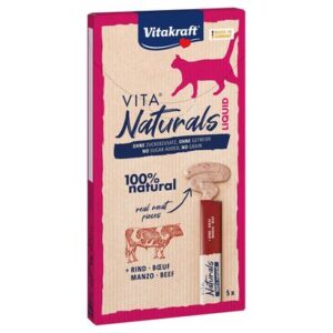 Vitakraft Vita Natural Liquid Beef 5pcs 75g