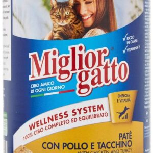 Miglior gatto with Chicken & Turkey 400g
