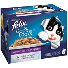 Purina Felix As Good As it Favourite Selection In Jelly 12 *85g
