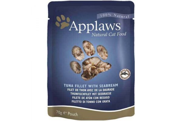 Applaws Pouch Tuna with Seabream 70g
