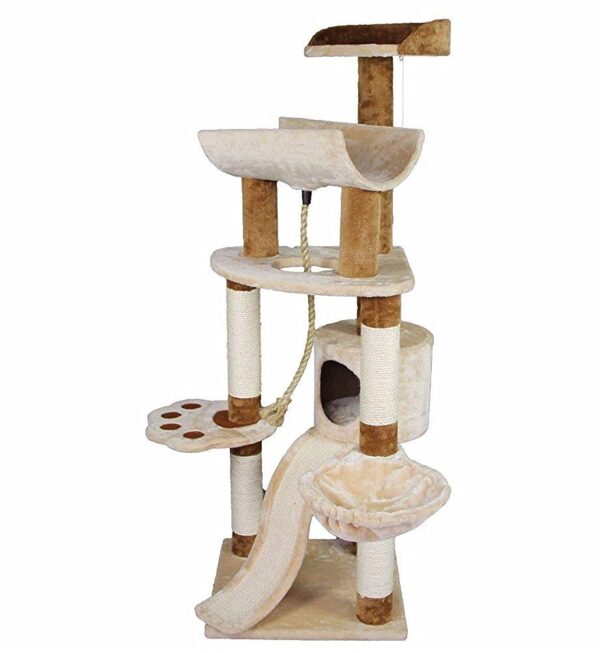 Scratching Tree with 3Base & 3 Place for Relax for Cat