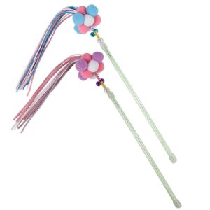 Wand with Beads and Colorful Balls Toy for Cat