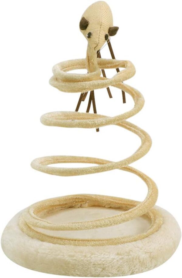 Schratching Post with Spring Mouse 15*21cm