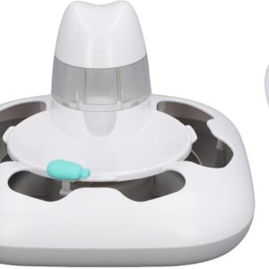 Automatic Cat-hunting Toy Machine with Treat Box For Cat