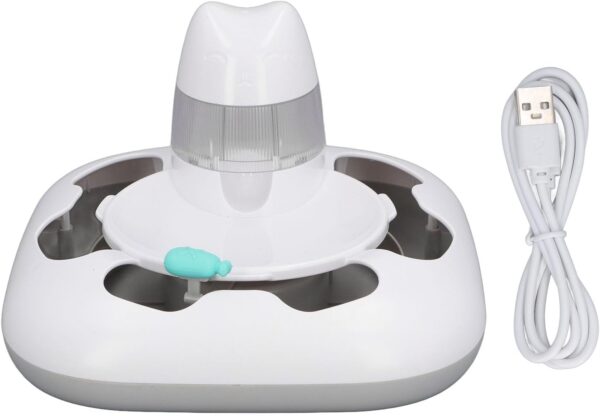 Automatic Cat-hunting Toy Machine with Treat Box For Cat