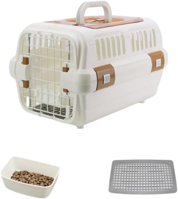 Pet Carry Box with Top and Front Doors - Image 3