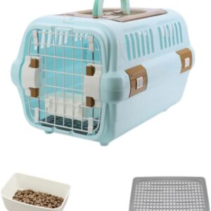 Pet Carry Box with Top and Front Doors