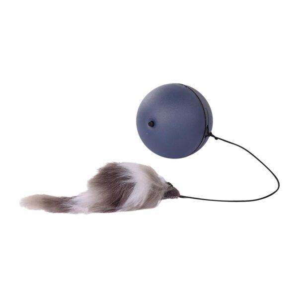 Moving Ball with Feathered Mouse Toy - Image 2