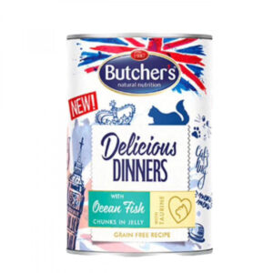 Butcher's Delicious Dinners with Ocean Fish in Jelly 400g