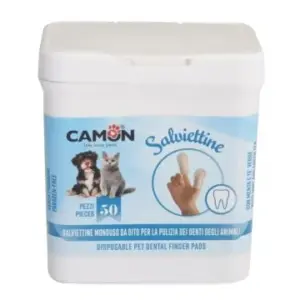 Camon Disposable Pet Dental Finger Pads 50 pc