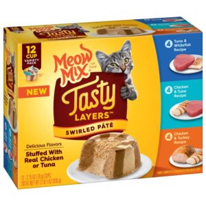Meow MixTasty Layers Variety Pack 12*78g