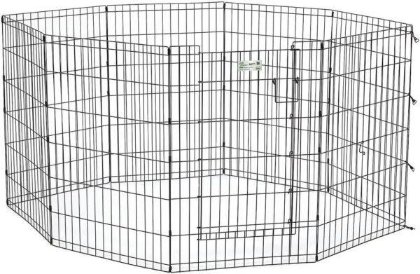 Midwest Life Stages Pet Exercise with Door(8 Panels) 61*107 cm