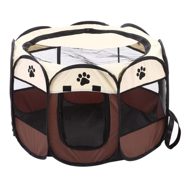 Octagonal Pet Tent -Blue- Medium 91*91*58cm