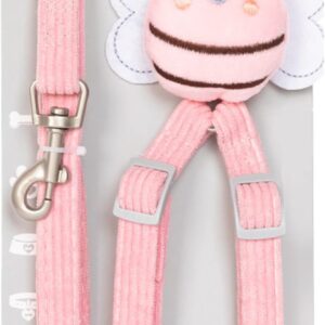 Adjustable Harness and Leash with Cute Bee for Cat & Dog