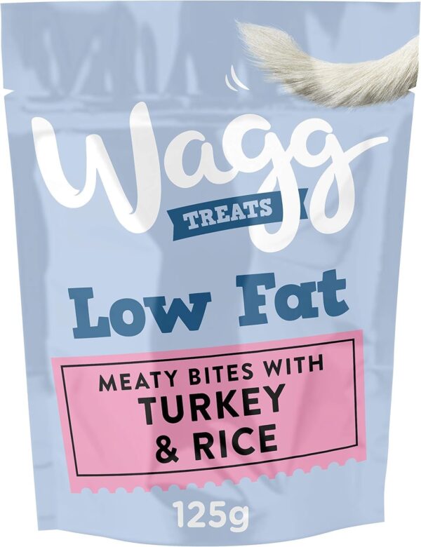 Wagg Training Dog Treat Low Fat with Turkey & Rice 125g