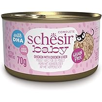 Schesir Baby Cat Grain Free With Chicken & Chicken Liver 70g
