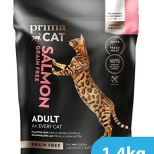 prima cat Grain Free salmon 1.4kg