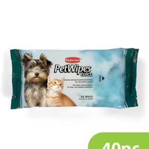 Padovan Pet Wipes Talco 40pc