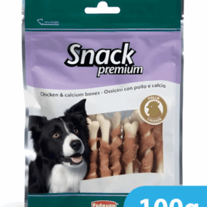 Padovan Snack Premium Chicken and Calcium Bones 100g