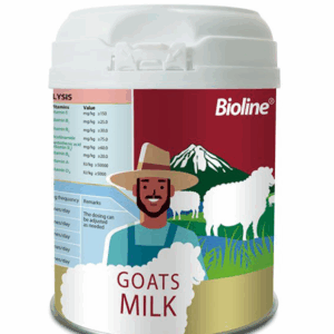 Bioline Powder Hypoallergenic Goat Milk for Cat & Dog 200g