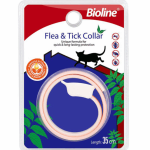 Bioline Protection Collar Flea & Tick Orange Flavor For Cat 35cm