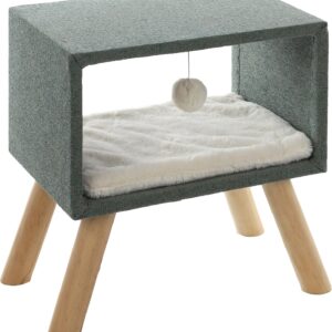 Bed Flamingo Scandi for Cat Green 44*31*46cm
