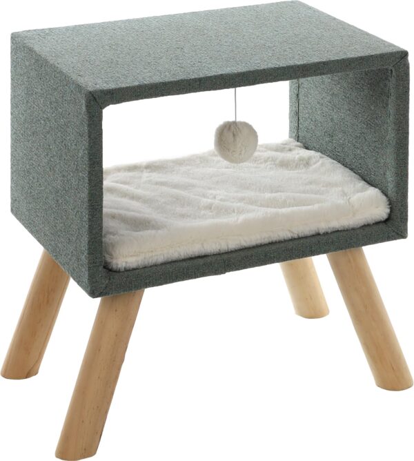 Bed Flamingo Scandi for Cat Green 44*31*46cm