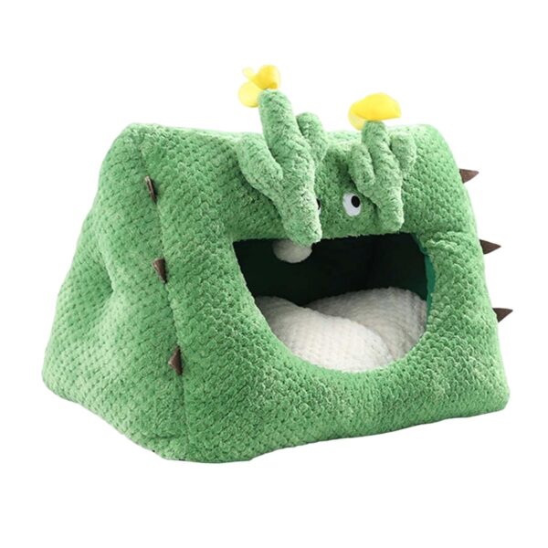 Pet Bed Cactus Smily Face Shaped - Image 2