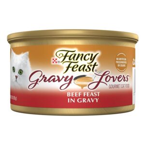 Fancy Feast Lovers Beef in Gravy 85g