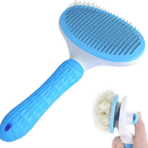 Bioline Comb Stainless Steel Needles Self Cleaning for Cat & Dog 11*20cm