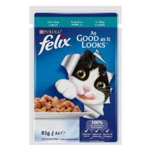 Purina Felix As Good As It Looks Salmon In Jelly 85g